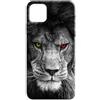 Mixroom - Cover Custodia Back case In TPU Silicone Morbido Per TCL 305i Fantasia Leone cromato N788