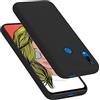 Cadorabo cover compatibile con Huawei P SMART Z / Y9 PRIME 2019 / Enjoy 10 PLUS, cover in silicone liquido per P SMART Z / Y9 PRIME 2019, custodia in silicone, resistente ai graffi - LIQUID NERO