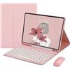 Generic Funda con Tastiera per Samsung Galaxy Tab S10 Lite 10.9 Pollici (2025, Modello SM-X400/SM-X406), Tastiera Bluetooth 3-in-1 con, Custodia Protettiva con Supporto e Mouse Senza Fili Incluso