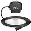 Osmond Dash Cam OBD Hardwire Kit, Dash Camera USB Tipo C Hardwire Kit con di alimentazione OBD per Dashcam 12-24V a 5V/3A