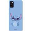 LA CASA DE LAS CARCASAS Custodia per Samsung Galaxy A41 ufficiale Lilo & Stitch Stitch Blu per proteggere il tuo cellulare Cover Samsung in silicone flessibile con licenza ufficiale Disney.