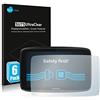 savvies 6 Pezzi Pellicola Protettiva per TomTom GO 6250 Protezione Schermo Trasparente