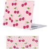 FFBOFFC Custodia Compatibile con MacBook Pro 16 Pollici 2023 2022 2021 Modello A2991 M3 A2780 M2 A2485 M1 Pro/Max, Plastica Custodia Rigida Protettiva Case & Tastiera Cover, Ciliegia estiva