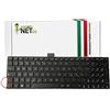 new net Tastiera Italiana per 0KNB0-612RIT00 9Z.N8SSW.A0E NSK-USA0E Compatibile con i Seguenti Notebook ASUS F553M F555L F555LA F555LD F555LI F555LN P553M X502 X502C X502CA X553M