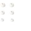 QingXuey 6PCS For CMF by NOTHING BUDS Pro 2 Eartips Earbuds Tips Silicone Accessories Earphone Kits Cover Replacement Ear Buds Tips Eargels Earcap (WHITE)