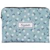 Wanapix | Custodia per computer portatile 15/16 pollici | Custodia per computer portatile | Stampa floreale | Custodia Daisy | Cuatodia con stampa floreale