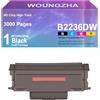 Woungzha B2236 Cartucce Toner Dompatibili 3000 Pagine Senza Chip per Lexmark B2236dw mb2236adw mb2236adwe B2442DW B2546DN B2650DN Stampante (1 Nero)