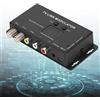 CCYLEZ Convertitore AV in RF, Mini TV LINK Modulator IR Extender, Modulatore UHF con livello di uscita/video regolabile, compatibile con set-top box, sorgenti A/V