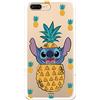LA CASA DE LAS CARCASAS Custodia per iPhone 7 Plus - iPhone 8 Plus Ufficiale di Lilo & Stitch Stitch Pinne per proteggere il tuo cellulare. Custodia per Apple in silicone flessibile con licenza ufficiale Disney.