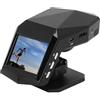 Yunseity Dash Cam Anteriore e Posteriore, Telecamera da Cruscotto per Auto da 10 MP, con Visione Notturna, modalità Parcheggio 24 Ore, Rilevamento del Movimento, Registrazione in,