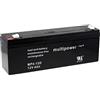 akku-net Batteria al piombo akku-net (multipower) MP4-12D, 12V, Lead-Acid