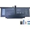 Generic Batteria JHT2H 6500mAh 7.6V compatibile per Latitude 7310 7410 HRGYV X825P 4V5X2 7CXN6 7CXN6 T3JWC XMT81 batteria del computer portatile