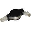 Link LK8715 - Cavo retrattile RJ45 CAT 5E, lunghezza 1,50 metri.