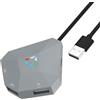 Generico Convertitore per PS4/PS3/Xbox SeriesS X/Xbox One/PC/switch, adattatore per tastiera e mouse con connessione USB cablata, convertitore con indicatore LED
