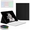 JZCZMCE Custodia con Tastiera per Samsung Galaxy Tab S11 Ultra 14,6 Pollici 2025 (SM-X930/X936B), Tastiera Retroilluminazione Magnetica Staccabile Senza Fili con Mouse Bluetooth,Nero