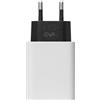 Audiosystem Carica Batterie Rapido 30W per Google Pixel 4 / 4a / 5/6 / 6A / 7A / 7 Pro / 8/8 Pro / 9/10 XL Caricatore Ingresso USB Type C Alimentatore Come Originale GLE6S Bianco