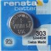 Best Price Square 1 x Renata 303 Swiss Made bottone al litio SR44SW