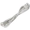 PROLUNGA LINEARE CORRENTE ELETTRICA 3 MT 16A BIANCA FILO CAVO LUCE CAVETTO 3X1