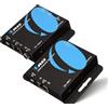 OREI Extender HDMI 4K su Ethernet CAT5/CAT6/CAT7 fino a 165 piedi a 1080 @ 60hz - HDMI 1.4 e HDCP 1.4 compatibile con passaggio IR unidirezionale, uscita loop HDMI e cavo di alimentazione