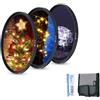 JJC - Set di filtri variabili a stella 52 mm (4 punti, 6 punti e 8 punti) per Fujifilm Fuji X-A7 X-A5 X-T30 X-T20 con obiettivo XC 15-45 mm e altre lenti filettate da 52 mm, con custodia protettiva