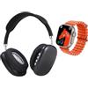 OISE ART STORE Trade Shop - Kit Smartwatch con Cuffie Grandi per Esperienza Completa Impermeabile Ip67 Bt5.3 -