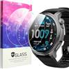 Blueshaweu 3 Pezzi Vetro Temperato Compatibile per Amazfit Balance 2XT 47mm Smartwatch, Pellicola Protettiva Schermo in Vetro Temperato Alta Risoluzione Compatibile con Balance 2XT 47mm (Glass)