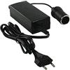 MafiaNumerique Adattatore elettrico da viaggio, con presa per accendisigari, 12 V, per presa elettrica da 220 V - 5 A, 60 W