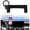 MaserWeller Supporto per telefono da auto per Mercedes Benz GLC 2019-2022 / Classe C 2019-2022/2020-2022 Accessori Classe V Schermo da 10,25 pollici Clip fissa, rotazione a 360° Supporto per
