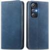 MOJIA Cover per Cubot Max 5, Custodia Folio Portafoglio in Pelle PU [Chiusura Magnetica], Case a Libro con Guscio Interno in TPU, Supporto per Carte.. Blu