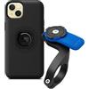 Quad Lock Supporto manubrio allungato per telefono da bicicletta con custodia MAG per iPhone 15