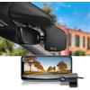 Fitcamx Dash cam Anteriore 2160P+Posteriore 1080P per Volkswagen Tiguan MK3 2024-2026 (6766 Nero), OEM, UHD Video WIFI, Monitoraggio Parcheggio, Sensore G, Registrazione Loop, WDR, Scheda 128GB