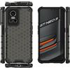 Jiajihua Compatibile con Realme GT Neo 3 5G Caso,Compatibile con Realme GT Neo 3 80W Protezione della fotocamera Anti-goccia【PC+TPU】 2 in 1 Black