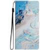 BLOTECH Cover Portafoglio for Honor 50 5G,Premium Filp Cover Custodia in Pelle Femmina Portafoglio con Funzione Stand Custodia Premio Booklet Protettiva per Honor 50 5G,Fiumi di marmo
