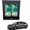 ASHOIH Caricatore Wireless per Tesla Model 3 2019 2020,Caricatore Senza Fili Per Auto,15W Qi Caricatore Wireless Auto,Wireless Vassoio Ricarica Rapida,Accessori Caricatore Console Centrale
