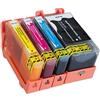 BELLIVESTORE 4 CARTUCCE Compatibile PER HP 934XL 935XL (1x nero + 1x ciano + 1x magenta + 1x giallo) con Chip HP Stampanti OfficeJet Pro 6830 e-All-in-One/OfficeJet Pro 6230 ePrinter
