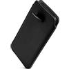 ONEFLOW Liberty - Custodia per Samsung Galaxy A53 5G, con linguetta di estrazione, colore: Nero