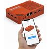 WayPonDEV youyeetoo NAS - Mini iPC con Intel N150 Quad-Core, 4 NVME Bays (16TB Max), Dual 2.5G Ethernet + WiFi 6, 12GB DDR5, 3-Way 4K, OMV Pre-Installed for Home/Office (arancione, 12GB+64GB+1TB)