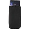 DFV mobile - Soft Pouch Case Neoprene Waterproof And Shockproof Sock Cover, Slim Carry Bag per Blackview A80 (2020) - Black