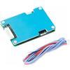 RAKSTORE Scheda di protezione per batteria al litio 3S 4S 5S 6S 7S BMS 15A 18650 Lion 12,6 V 16,8 V 21 V 25,2 V 29,4 V con dissipatore di calore (6S 25,2 V)