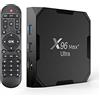 Generic X96 Max Plus Ultra TV Box Android 11 Amlogic S905X4 4GB 32GB Supporto AV1 8K Dual Wifi BT con tastiera i8