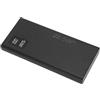 Walfront Mini UPS, Gruppo di continuità da 4050 MAh con Uscita da 3 A, per Striscia Luminosa A LED per Telecamera di Sicurezza Modem Router