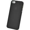 doupi UltraSlim Custodia per iPhone 5 5S SE, Satinato fine Piuma Facile Mat Semi Trasparente Cover, Nero