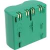 AccuCell Batteria al litio BATLI23 compatibile con dispositivi Daitem 2 x 3,6 V 18 Ah