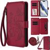 Ymyhyuxi Custodie a portafoglio in pelle per Samsung Galaxy A70 (A70S) Custodia business con porta carte e portafoglio a due strati con scomparto di archiviazione Coperture con stampa a forma di