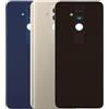 Audiosystem Scocca Vetro Copribatteria Posteriore per Huawei Mate 20 Lite SNE-LX1, Ricambio Vetro Posteriore con Biadesivo e Vetro Fotocamera compresi, Scocca Vetro Posteriore (Blu)
