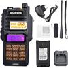 Vineyuan UV-9R Plus Radio Doppia Banda 8W 2500mAh UHF VHF IP67 Impermeabile alla polvere Ricetrasmettitore Walkie Talkie impermeabile alla polvere