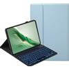 YKWXSC Cover con Tastiera per OPPO Pad SE Tablet 11 Pollici, Disposizione ltaliana con 7 Colori Illuminato Senza Fili Staccabile Custodia, Blu