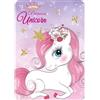 ILS I LOVE SHOPPING Coperta Plaid Morbida e Calda 100x140cm per Bambini Pile con stampa (UNICORNO)