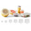 Avilia Set 6 Coperchi in Silicone Elasticizzato - Coperchio Universale per Microonde, Freezer e Lavastoviglie, Chiusura Ermetica Riutilizzabile che Sostituisce la Pellicola Monouso, Senza BPA