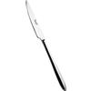 Salvinelli Fast Set Coltello da tavola Acciaio Inox 18/10, Coltello Forgiato 12 Pezzi, Spessore 2,5 mm, Made in Italy, Finitura lucida